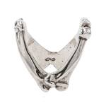 TAKAHIROMIYASHITATheSoloist bone shaped victory ring -silver 1