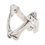 TAKAHIROMIYASHITATheSoloist bone shaped victory ring -silver 2