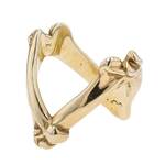 TAKAHIROMIYASHITATheSoloist bone shaped victory ring -gold 2