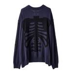 TAKAHIROMIYASHITATheSoloist crew neck sweater -navy 3