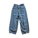 OLDPARK 4 tuck jeans blue -XS 4