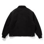 CITY COUNTRY CITY canvas zip up jacket -black 2