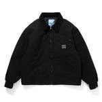 CITY COUNTRY CITY canvas zip up jacket -black 1