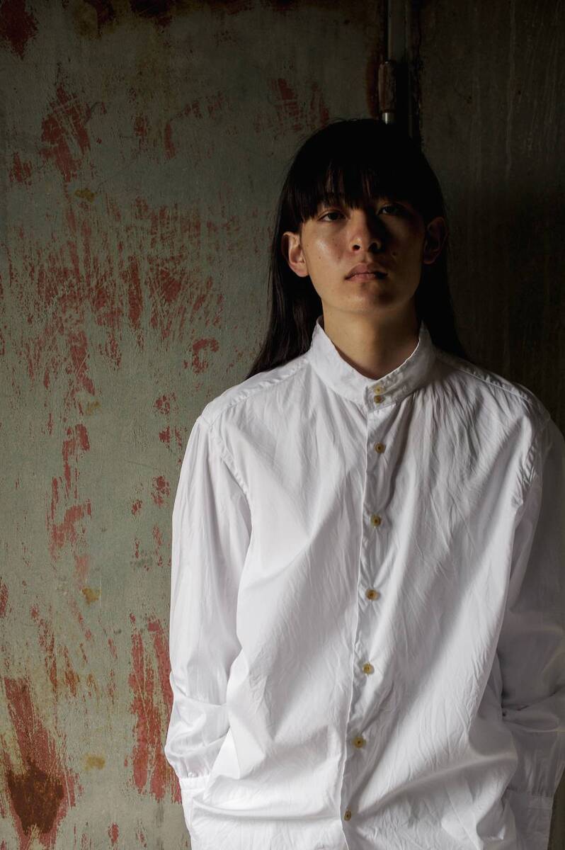 TOKIARI 'TOBARI' GATHER SHIRT_WH / トバリ ギャザーシャツ ホワイト [TKR-033-WH] 1