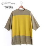 Enharmonic TAVERN  Pullover Border Knit -Olive 1