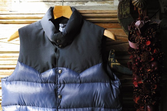 uniform experiment CLASSIC YOKE DOWN VEST - 画像2枚目