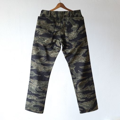 FALL LEAF PANTS - Twill - Tiger【SASSAFRAS】 - 画像2枚目