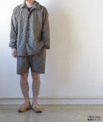 Warm-up Short -Poly Taffeta / Paisley Print - Olive【Needles】 5