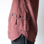 G.D.U.Shirt - Burgundy【SASSAFRAS】 4