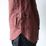 G.D.U.Shirt - Burgundy【SASSAFRAS】 3