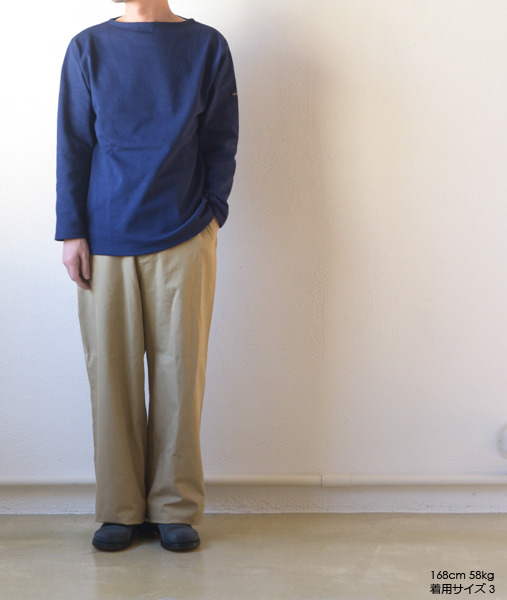 LIGHT CHINO WIDE PANTS - Khaki beige【AURALEE】 - 画像5枚目