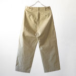 LIGHT CHINO WIDE PANTS - Khaki beige【AURALEE】 2