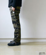 FALL LEAF PANTS - Twill - Tiger【SASSAFRAS】 4