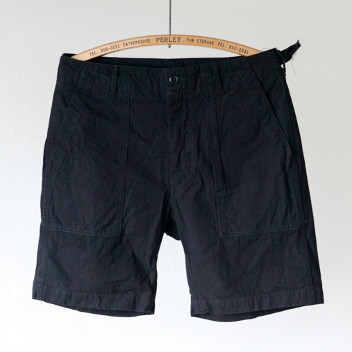 Fatigue Short - 7.5oz Denim - Black【Engineered Garments】 1