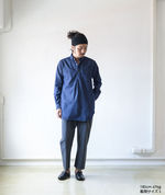 Popover Long BD - 6oz Denim【Engineered Garments】 5