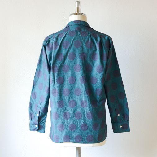 ABTHINTH SHIRT Bar.2.0/dot jacqurd - C.blu【MOJITO】 - 画像2枚目