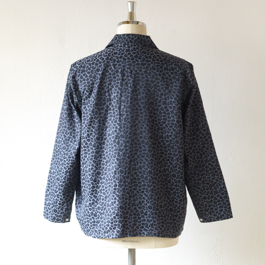 One-Up Cowboy Shirt - C/N Jacquard / Leopard 【Needles】 - 画像2枚目