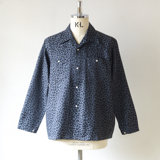 One-Up Cowboy Shirt - C/N Jacquard / Leopard 【Needles】 1