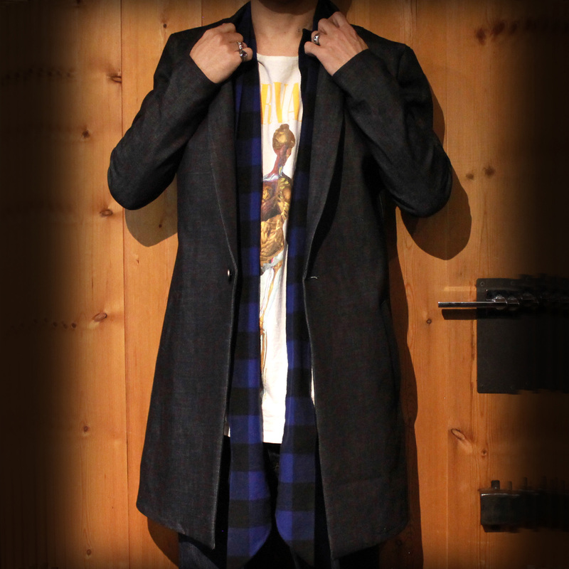 NICK NEEDLES×CLOSER BLUE DENIM COAT 1