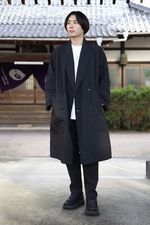 Graphpaper Garment Dyed Shop Coatスタイル9.22. 1