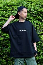 COMME des GARCONS HOMMEプリントオーバーサイズTシャツスタイル 2