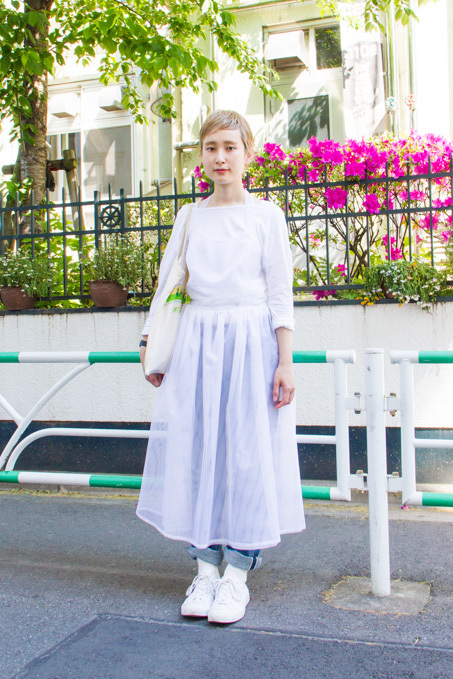 京里さん - サンスペル(SUNSPEL)、ジャックムス(JACQUEMUS)｜原宿ストリートスナップ1