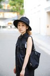 久保山 香奈さん - チープマンデイ(Cheap Monday)、フェンディ(FENDI)｜原宿ストリートスナップ2