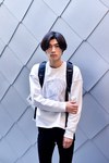 久芳 新さん - ケンゾー(KENZO)、エイチ＆エム(H&M)｜原宿ストリートスナップ2