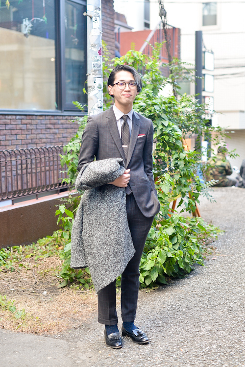 佐藤 圭太朗さん - ブルーノ マリ(BRUNOMAGLI)、タイメックス(TIMEX)｜原宿ストリートスナップ - 写真1