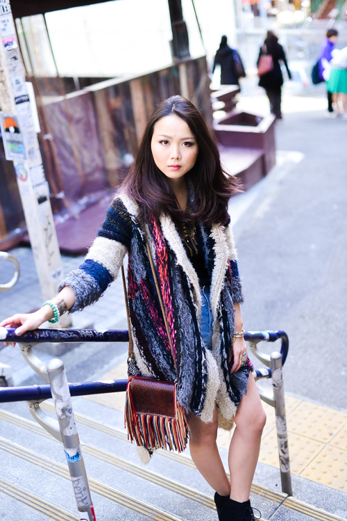 松永 蘭さん - フリーピープル(Free People)、トップショップ(TOPSHOP)｜渋谷ストリートスナップ - 写真7