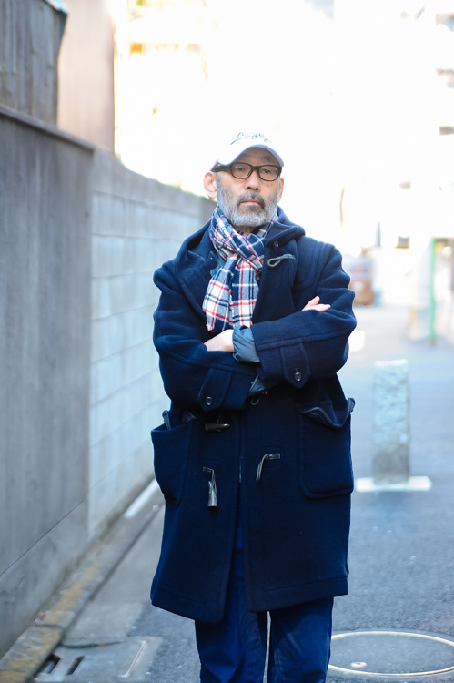 藤本 やすしさん - オールドイングランド(OLD ENGLAND)、カラー(kolor)｜青山・表参道ストリートスナップ - 写真2