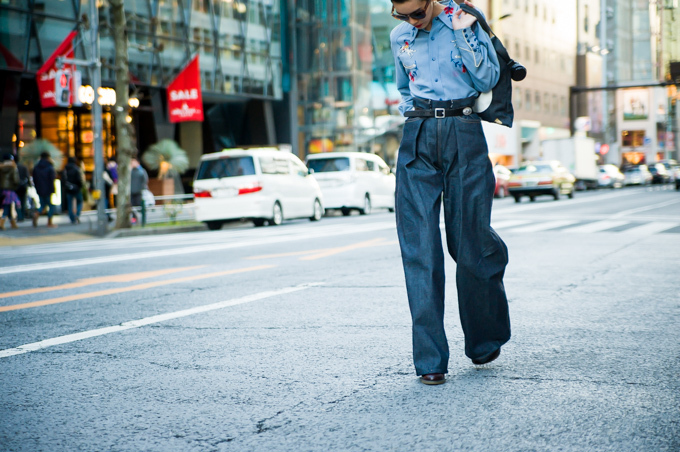 ヤマナカ チアキさん - 古着(ユーズド)(USED)、ジョン ローレンス サリバン(JOHN LAWRENCE SULLIVAN)｜原宿ストリートスナップ - 写真4