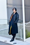 廣原 隼人さん - アルファ インダストリーズ(ALPHA INDUSTRIES)、コム デ ギャルソン(COMME des GARÇONS)｜原宿ストリートスナップ1