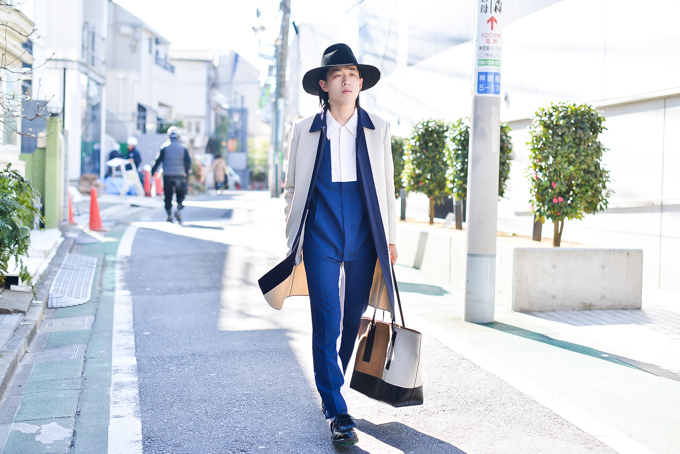 野口 諒真さん - プラダ(PRADA)、リック・オウエンス(Rick Owens)｜渋谷ストリートスナップ - 写真8