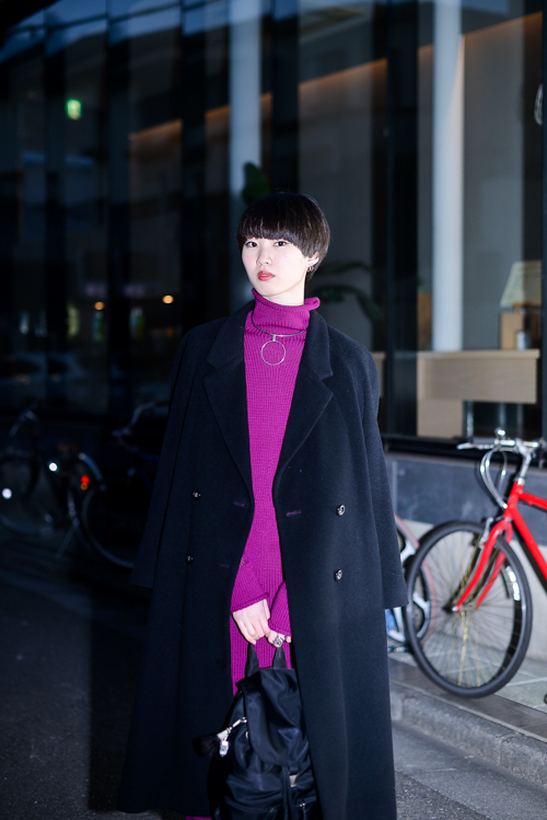 中山 美歩里さん - ヴィンテージ(vintage)、ヨウジヤマモト(Yohji Yamamoto)｜原宿ストリートスナップ - 写真2