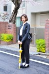 加藤 まり子さん - ザラ(ZARA)、グースィー(goocy)｜青山・表参道ストリートスナップ1