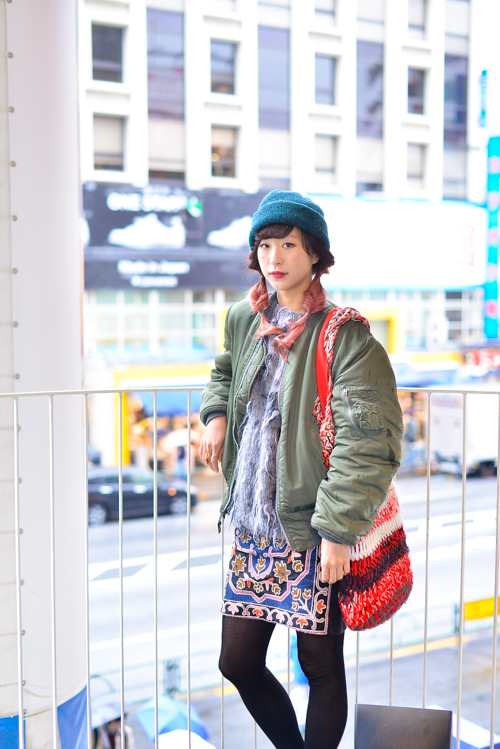 石原 翠さん - 古着(ユーズド)(USED)、ザラ(ZARA)｜原宿ストリートスナップ - 写真2