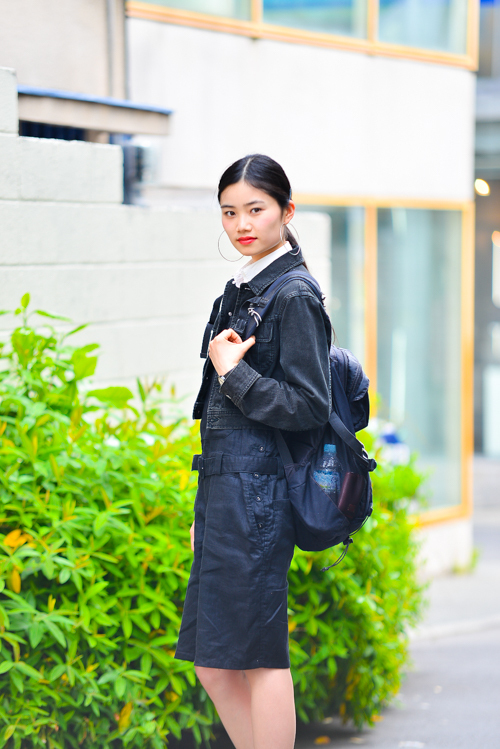 野乃花さん - ラルフ ローレン(Ralph Lauren)、ジュンヤ ワタナベ(JUNYA WATANABE)｜原宿ストリートスナップ - 写真2