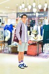 藤田 洋平さん - コム デ ギャルソン(COMME des GARÇONS)、シュプリーム(Supreme)｜阪急梅田ストリートスナップ1