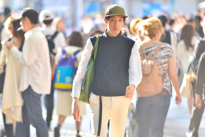 細田 真吾さん - ヴァンズ(VANS)、アディダス(adidas)｜原宿ストリートスナップ - 写真4