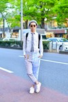 川島 拓海さん - トム ブラウン(THOM BROWNE)、マルニ(MARNI)｜原宿ストリートスナップ1