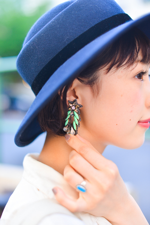 林 れもんさん - 古着(ユーズド)(USED)、メゾン キツネ(Maison Kitsuné)｜原宿ストリートスナップ - 写真7