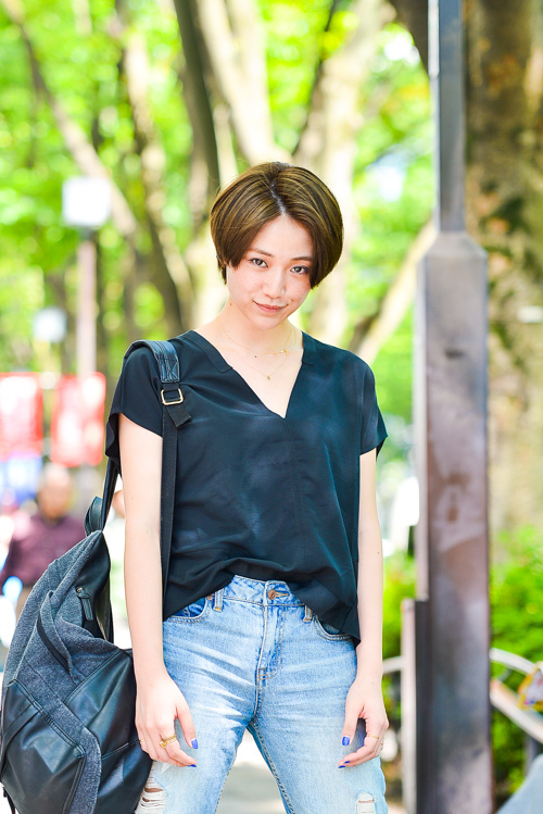 高橋 淑子さん - ザラ(ZARA)、フォーエバー21(FOREVER21)｜原宿ストリートスナップ - 写真15