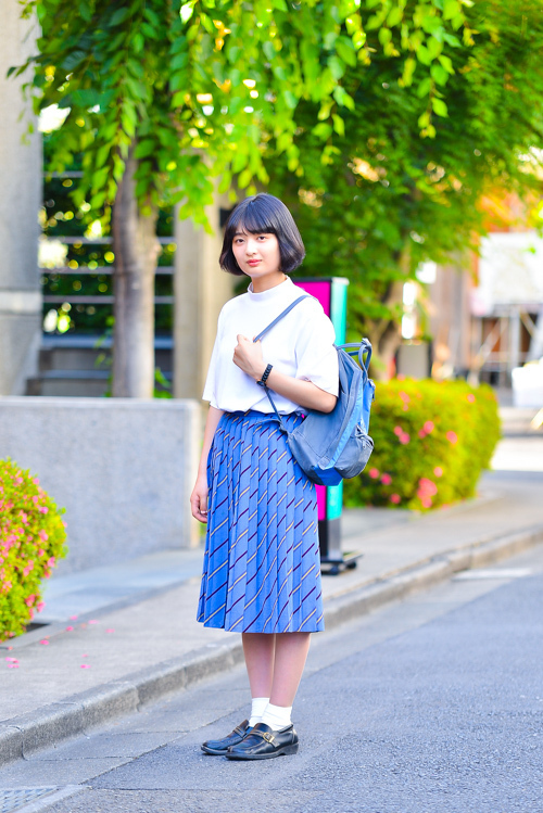 斎藤 遥さん - フェールラーベン(FJALLRAVEN)｜原宿ストリートスナップ - 写真9