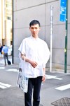 シンタロウさん - コム デ ギャルソン・シャツ(COMME des GARÇONS SHIRT)、プラダ(PRADA)｜原宿ストリートスナップ2