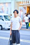 安用寺 眞生さん - メゾン キツネ(Maison Kitsuné)、ロエベ(LOEWE)｜原宿ストリートスナップ7