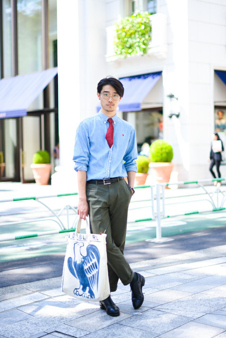 菊田 潤二さん - ポロ ラルフ ローレン(Polo Ralph Lauren)、ブルックス ブラザーズ(Brooks Brothers)｜原宿ストリートスナップ - 写真9