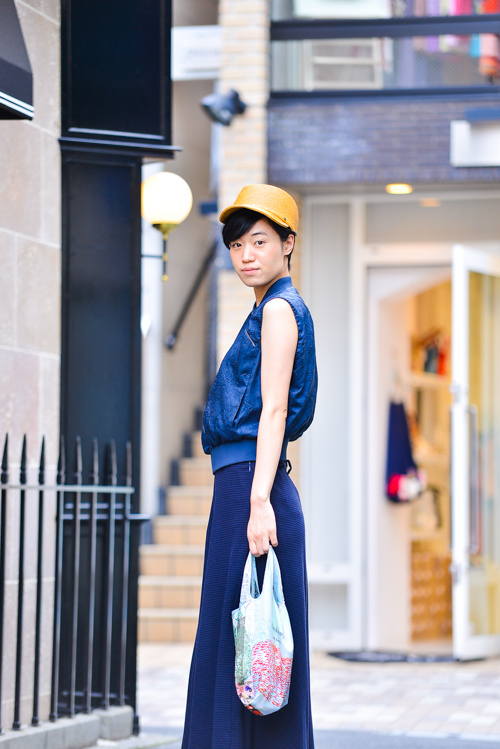 逵 優希さん - アクネ ストゥディオズ(Acne Studios)、タロウ ホリウチ(TARO HORIUCHI)｜原宿ストリートスナップ - 写真2