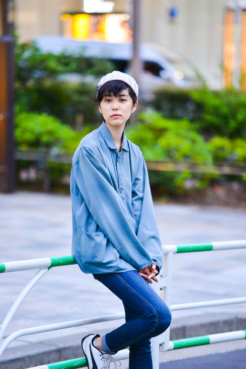 黒澤 桃花さん - 古着(ユーズド)(USED)、プーマ(PUMA)｜原宿ストリートスナップ - 写真2