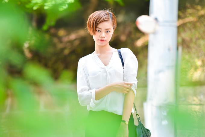 藤原 杏菜さん - ザラ(ZARA)、ジェームス パース(JAMES PERSE)｜青山・表参道ストリートスナップ - 写真4